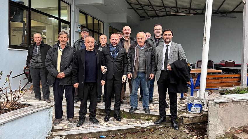 AK PARTİ YALOVA İL BAŞKANI UMUT GÜÇLÜ, DEREKÖY’Ü ZİYARET ETTİ