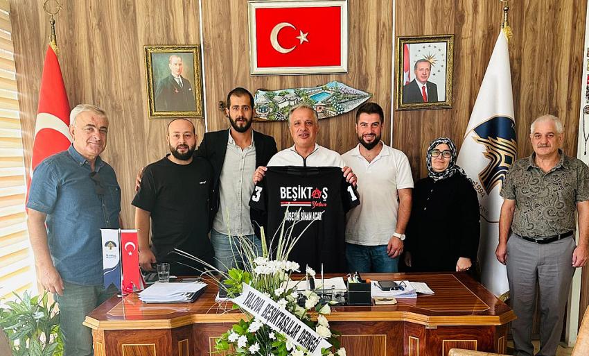 BAŞKAN ACAR’A BEŞİKTAŞ FORMASI, TOKATSPOR ATKISI