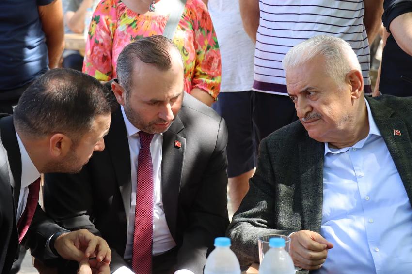 BİNALİ YILDIRIM YALOVA’DA TEMASLARDA BULUNDU