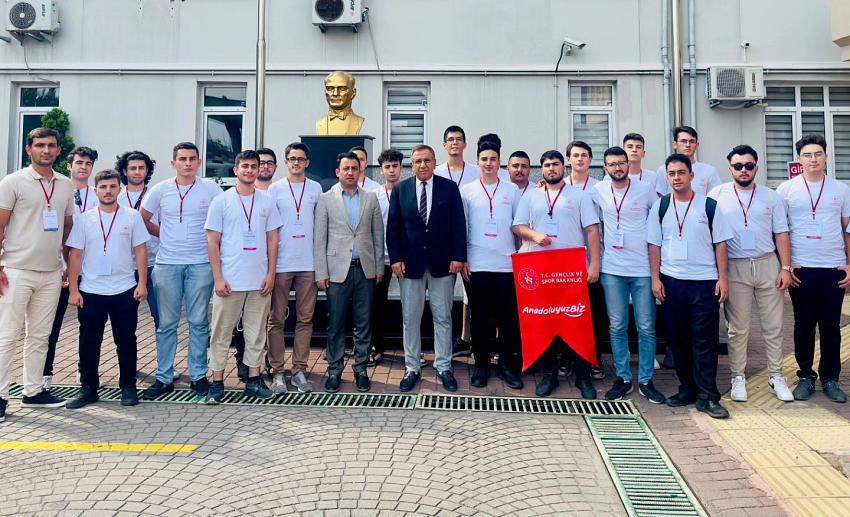 “BİZ ANADOLUYUZ” ÖĞRENCİLERİ YALOVA’DA