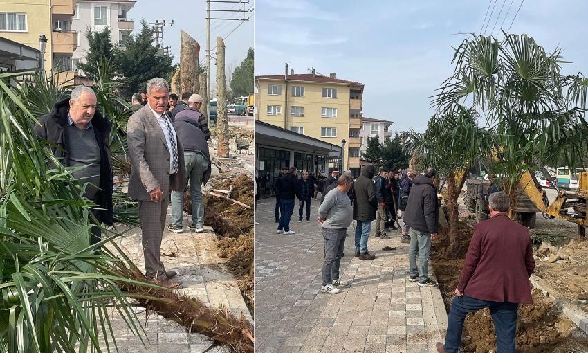 TEŞVİKİYE ÇARŞI PROJESİ’NDE PEYZAJ ÇALIŞMALARI DEVAM EDİYOR