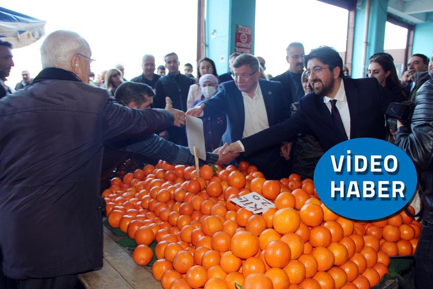 DAVUTOĞLU ÇANDIR İÇİN OY İSTEDİ