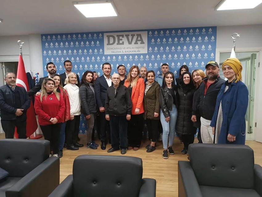 DEVA PARTİSİ’NE TOPLU KATILIM