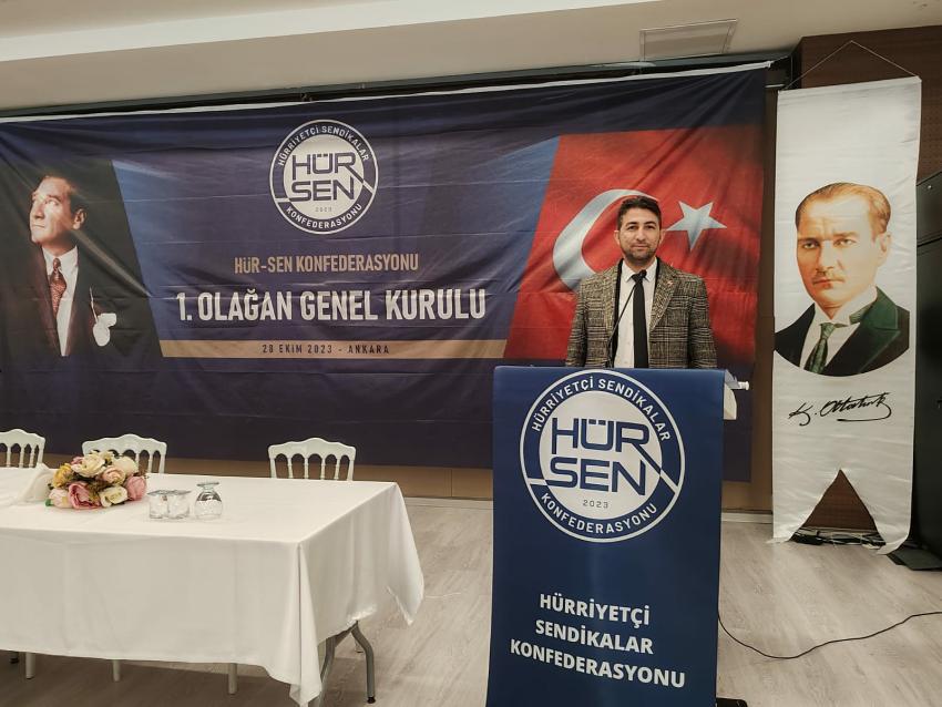 ERSİN TANRIKULU HÜR-SEN YALOVA İL TEMSİLCİSİ OLDU