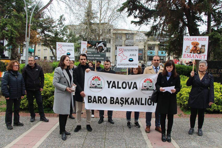 “HAYVANLARIN YAŞAMI TEMİNAT ALTINA ALINMALIDIR”