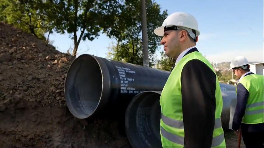 “İSHALE HATTININ YÜZDE 40’DAN FAZLASI TAMAMLANDI”