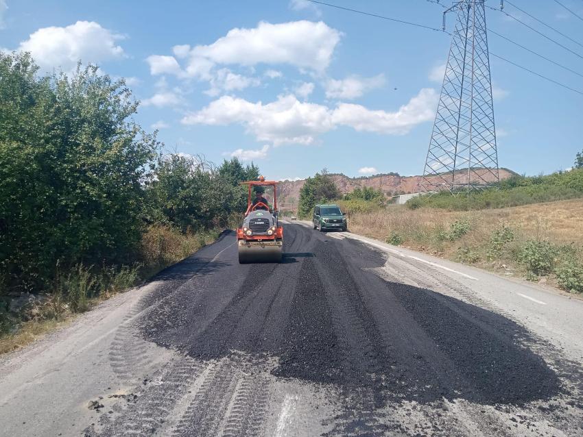 KILIÇ YOLU NİHAYET ASFALTLANIYOR