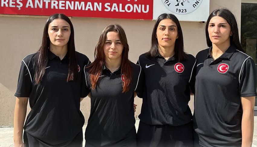 KADIN GÜREŞÇİLERİMİZ U20 AVRUPA ŞAMPİYONASI’NDA ÜLKEMİZİ TEMSİL EDECEK