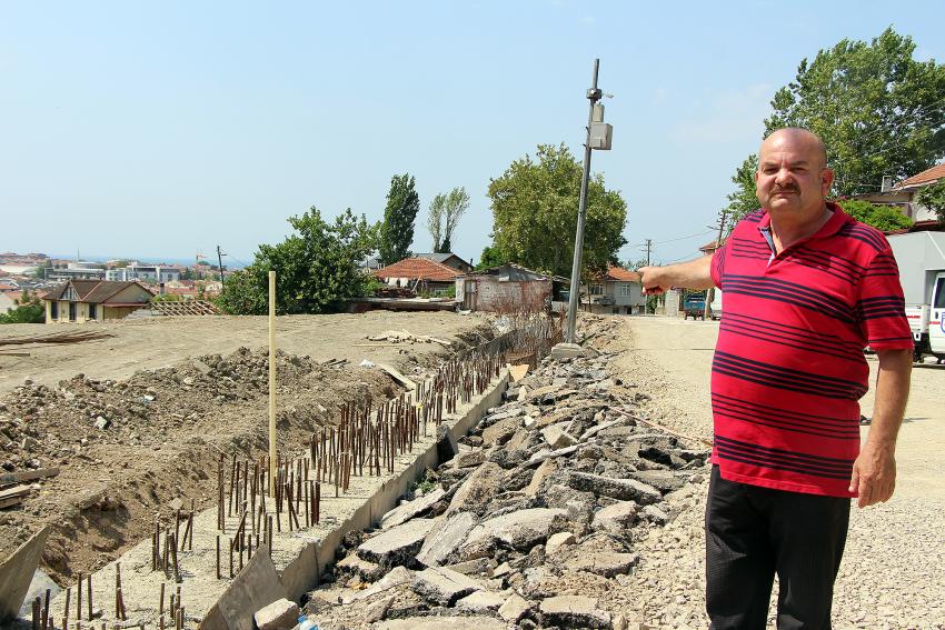 KAYAN YOL YENİDEN TRAFİĞE AÇILDI