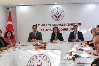 KADINA YÖNELİK ŞİDDETLE MÜCADELE TOPLANTISI YAPILDI