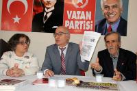 VATAN PARTİSİ, “MİLLİ DEVLET BİLDİRGESİ”Nİ AÇIKLADI