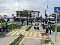 YALOVA'DA ÇOCUKLARA TRAFİK EĞİTİMİ