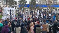 YALOVA'DA GAZZE'YE DESTEK PROTESTOSU