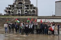 YAÜ’DE İSRAİL PROTESTOSU