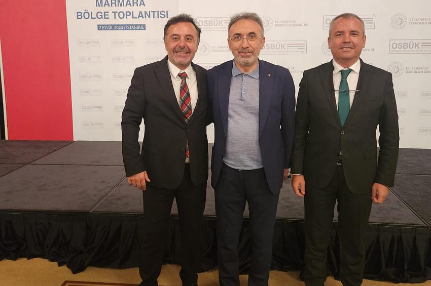 ÖZDEMİR OSBÜK MARMARA TOPLANTISI’NA KATILDI