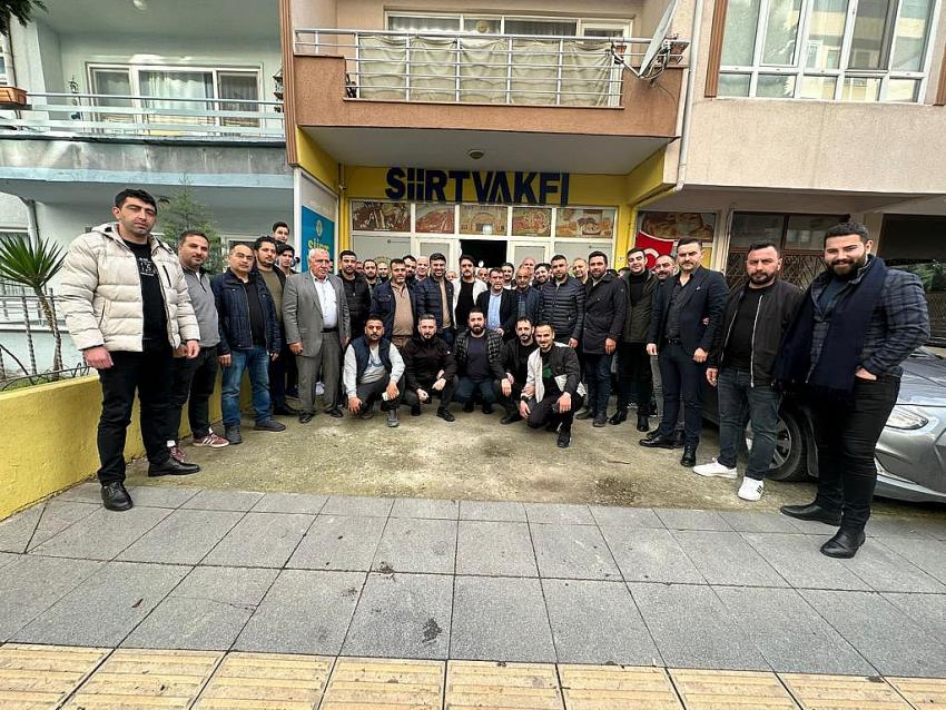 SİİRT VAKFI YALOVA GENÇLİK KOLLARI MESUT BİRGEALP’A EMANET