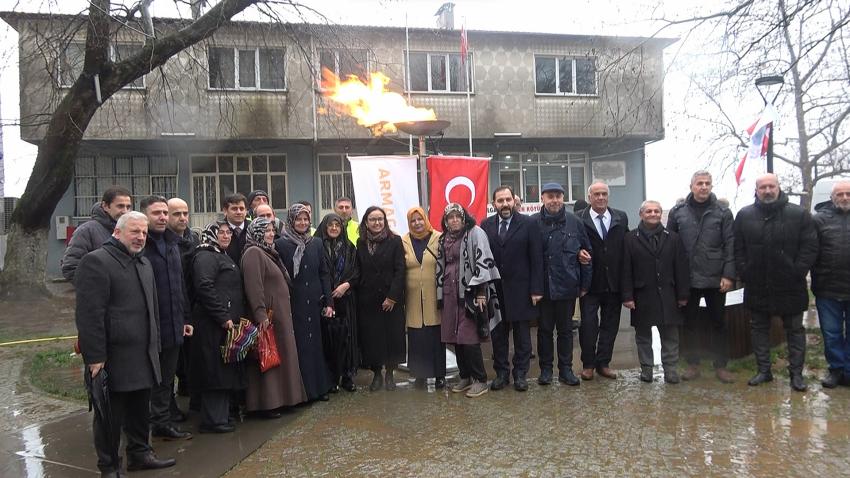 SUGÖREN KÖYÜ DOĞALGAZA KAVUŞTU