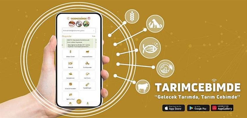 TARIMCEBİMDE MOBİL UYGULAMASI TANITILDI