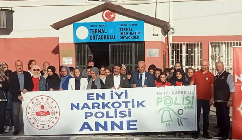 TERMAL’DE, “EN İYİ NARKOTİK POLİSİ ANNE” EĞİTİMİ VERİLDİ