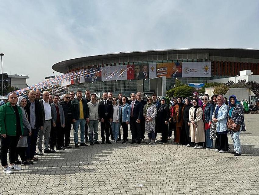 TERMAL İLÇE TEŞKİLATI TAM KADRO ANKARA’DAYDI