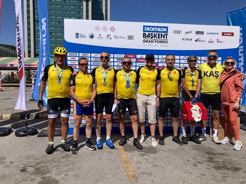 YABİS GRANFONDO’DA MADALYALARA AMBARGO KOYDU