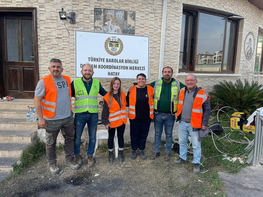 YALOVA BAROSU AVUKATLARI DEPREM BÖLGESİNDE