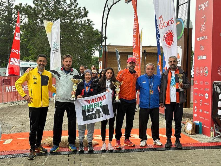 YALOVA RUNNERS ATLETLERİ DAĞYENİCE ULTRA TRAİL’DE BAŞARIYA KOŞTU