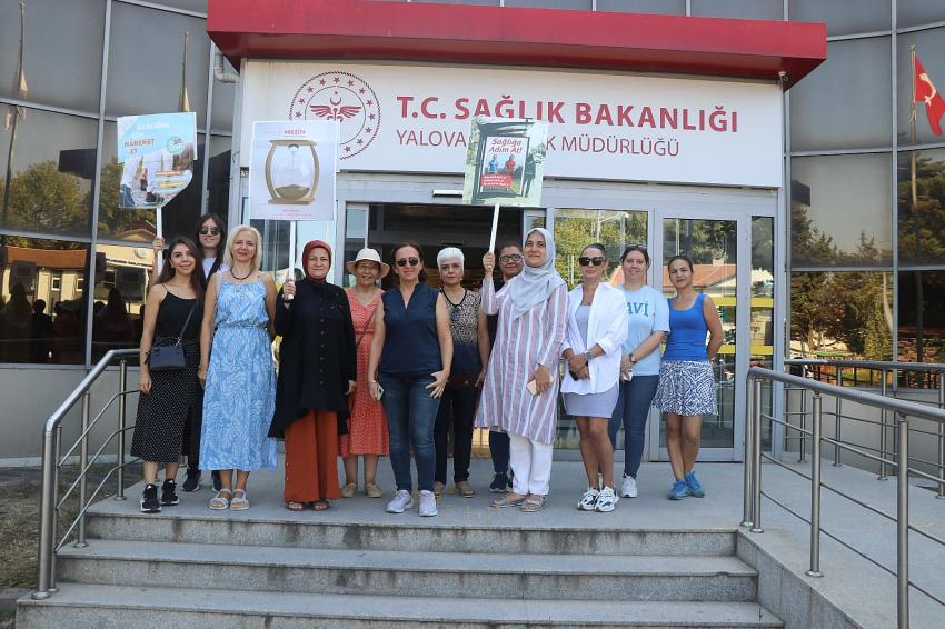 YALOVA SAĞLIK İL MÜDÜRLÜĞÜ’NDEN OBEZİTE FARKINDALIK YÜRÜYÜŞÜ