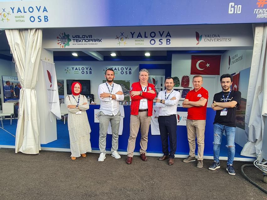 YAÜ TEKNOFEST’TE İLGİ GÖRDÜ